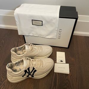 Gucci Rhyton Leather Sneaker ‘NY Yankees’
